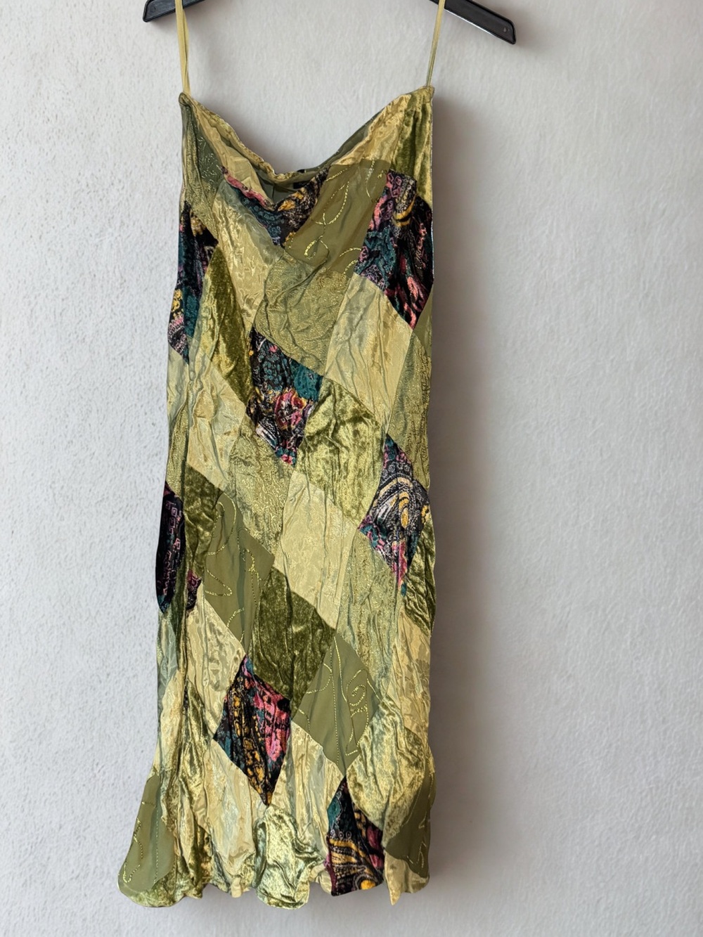 Boston Proper Lightweight Olive Rayon Dress